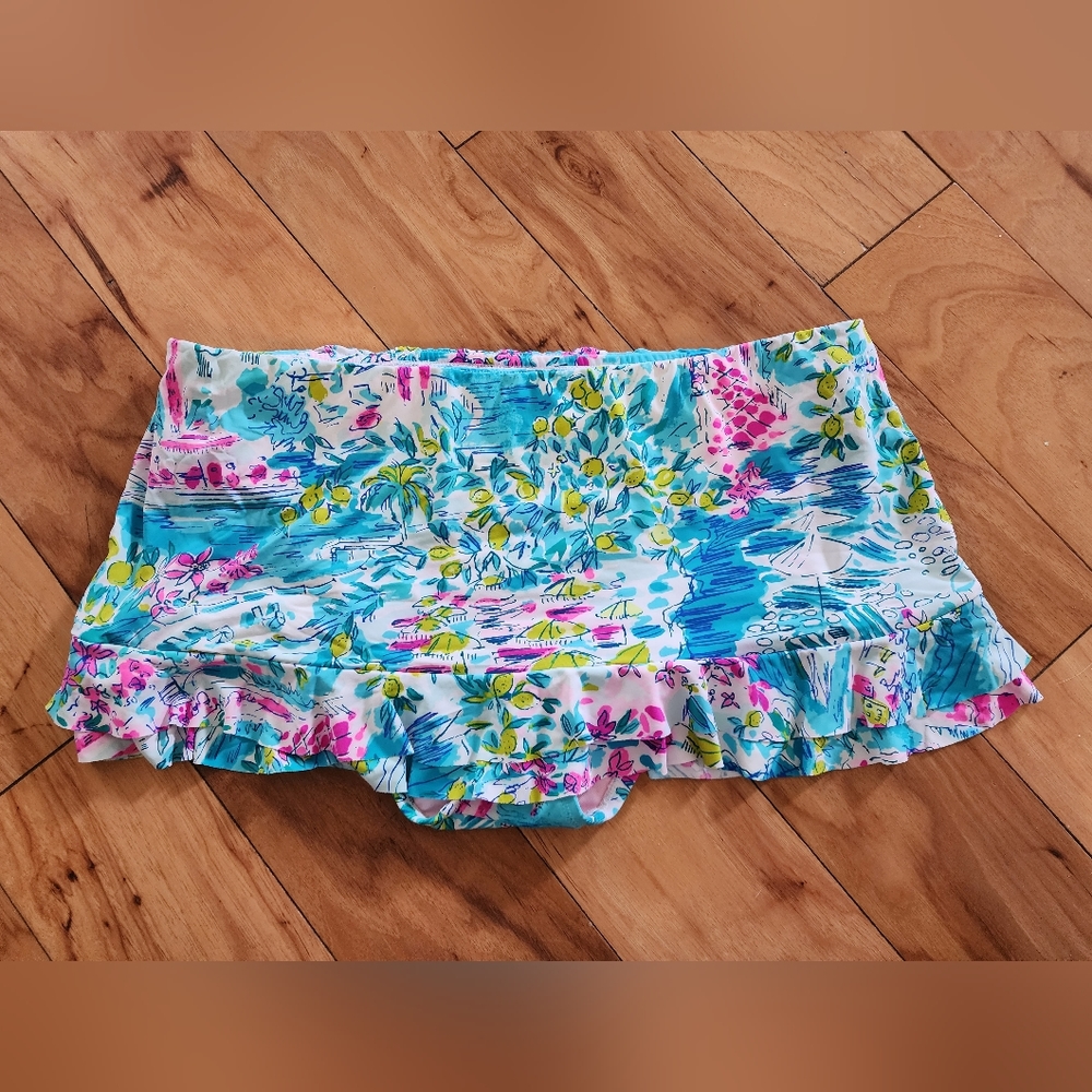 Lilly Pulitzer Monaco skirted hipster bikini bottoms 10 Postcards from Positano
